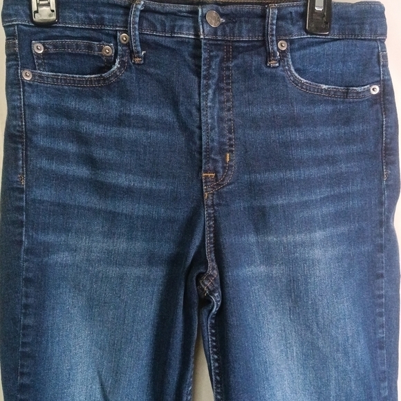 Gap Denim True Skinny Stretch Jeans Blue Indigo High Rise 30 - Picture 2 of 11